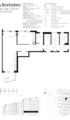 PlanlösningHoppets Gränd 26 A