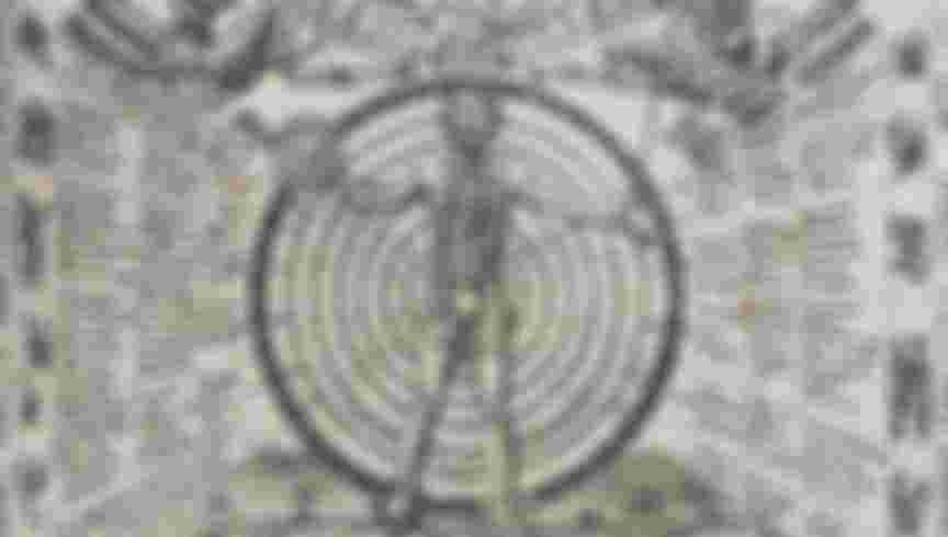 This chart is taken from the book 'Ars Magna Lucis Et Umbrae' which was published in 1646 by the Jesuit scientist and inventor, Athanasius Kircher (1602-1680).