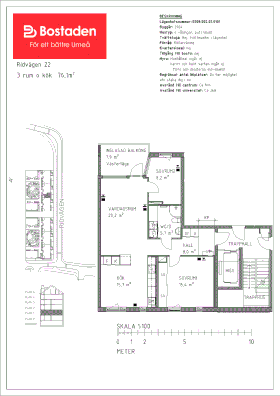 PlanlösningRidvägen 22
