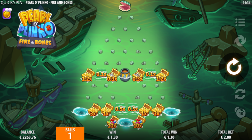 Pearl o' Plinko - Fire & Bones — screenshot 5
