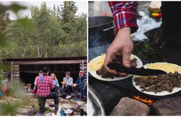 Succé för eldmat på fjället