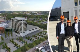 Mölndals nya superarena med hotell klar till våren