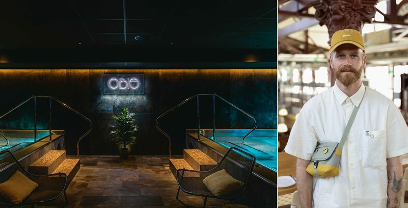 Nyöppnade Obie Spa på Clarion Hotel Draken. Marknadschef Niclas Brage Joxelius. Foto: Erik Nissen