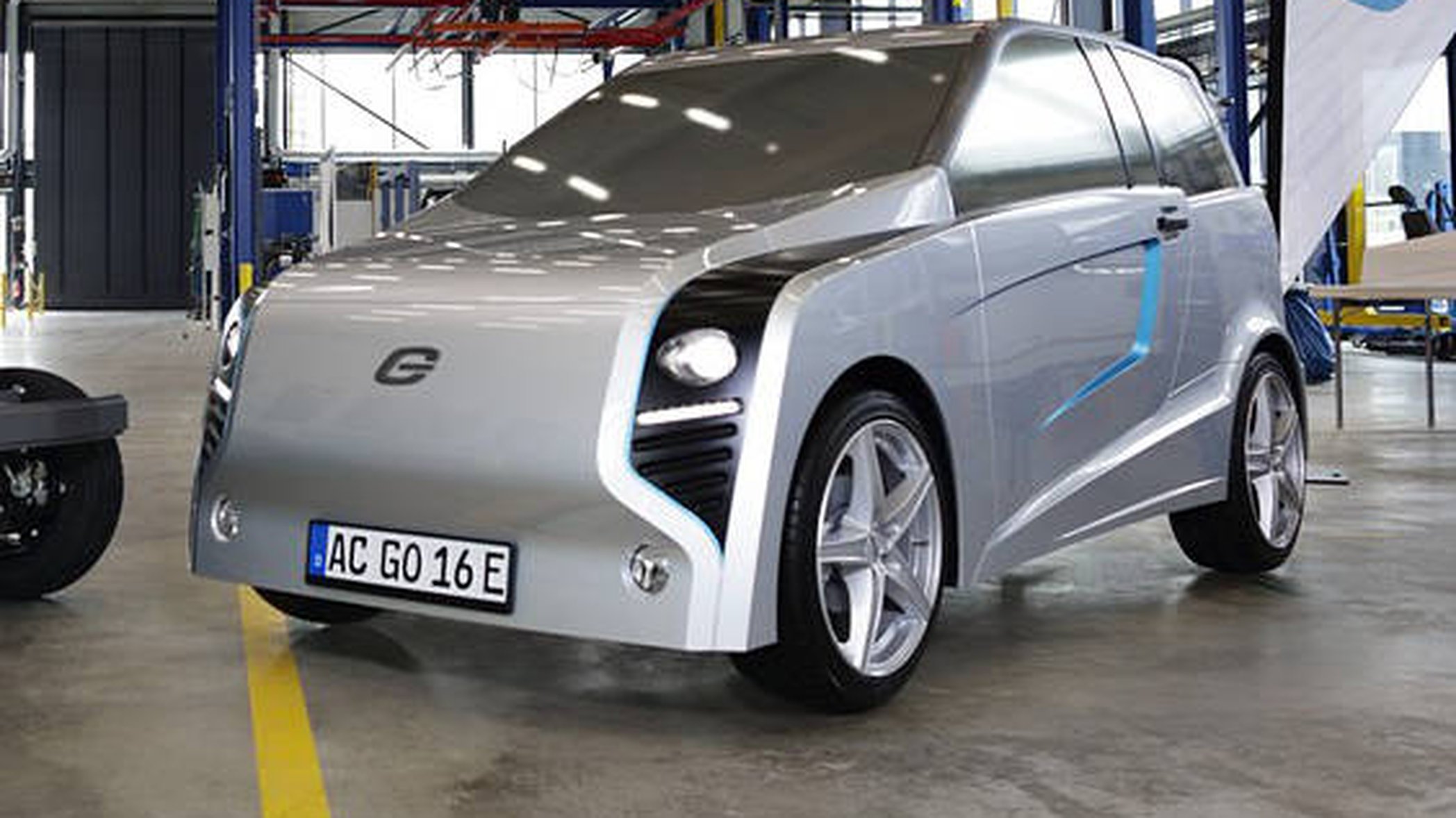 eGo är en billig elbil med topphastighet och räckvidd anpassad för jobbpendling. Foto: Krentz/e.GO Mobile AG