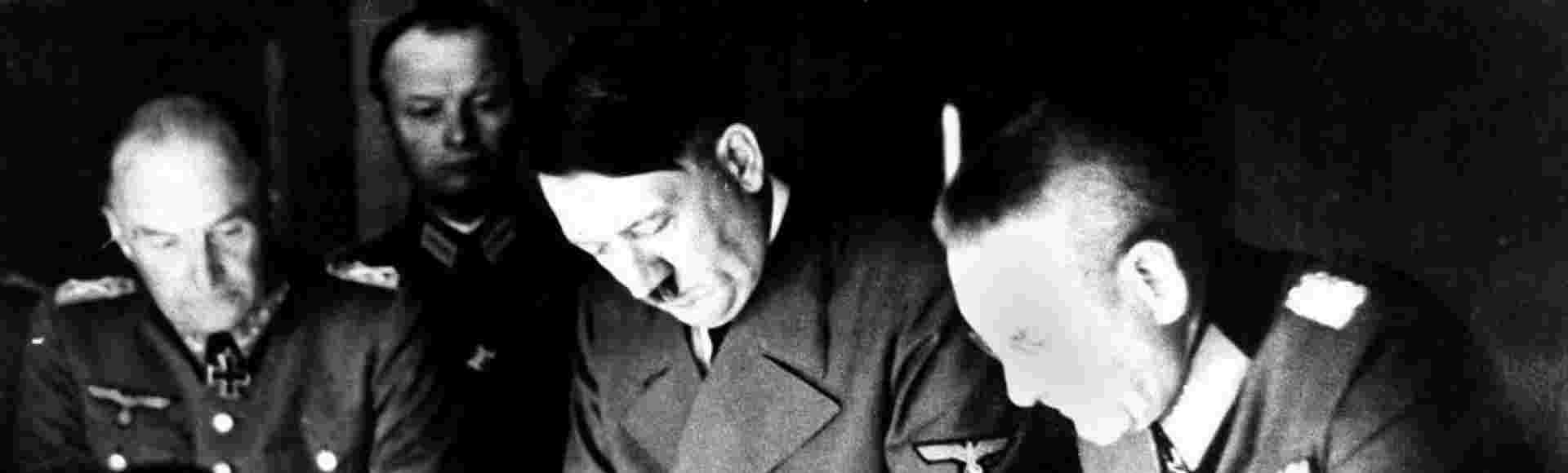 Adolf Hitler before launching Operation Barbarossa.
