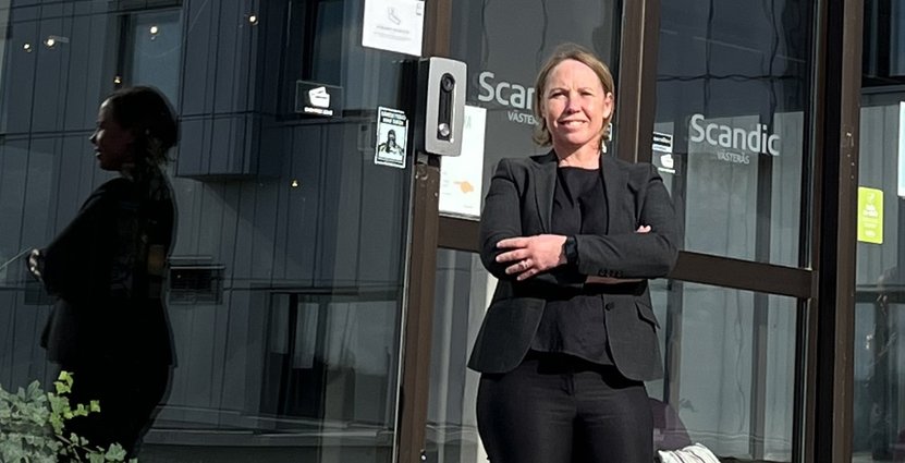 ”Introduktion är otroligt viktigt”, säger Carina Eriksson, hotelldirektör på Scandic Västerås. Foto: Pressbild