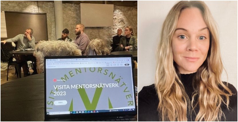 ”Jag tycker att alla borde ha en mentor”, säger Malin Johansson som går Visitas ettåriga mentorsprogram.<br />
 