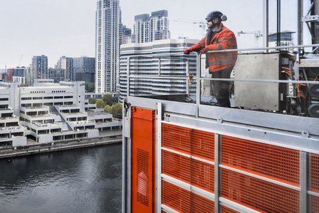 Alimak-supplies-hoists-for-the-tallest-building-in-Scandinavia