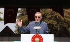 Turkish President Recep Tayyip Erdogan attends commemoration ceremony at Tokpaki Cemetary.