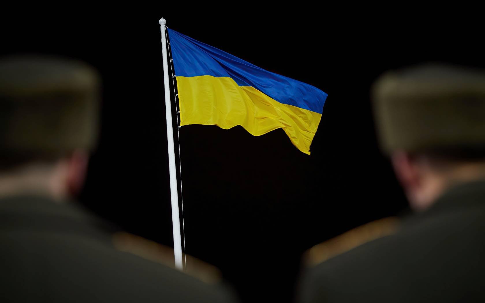 Ukraine flag invasion