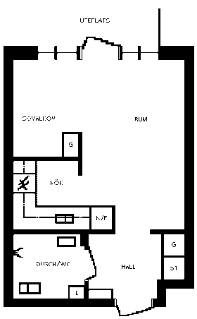 PlanlösningRågången 23