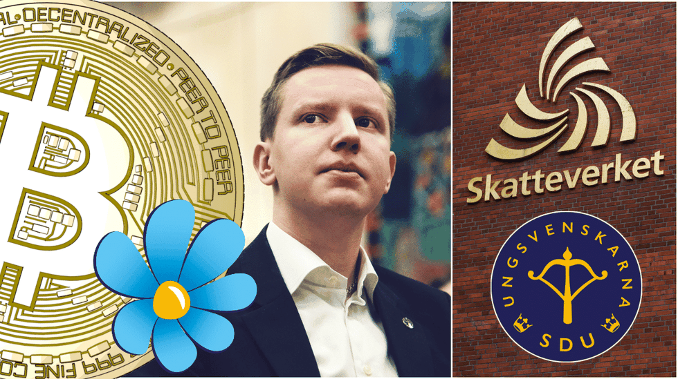 SD:s ungdomsförbund: Sverige behöver enklare skatteregler för bitcoin.
