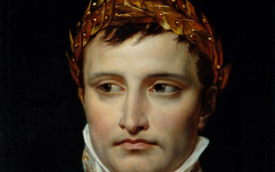 Portrait of Emperor Napoleon I by Jacques-Louis David