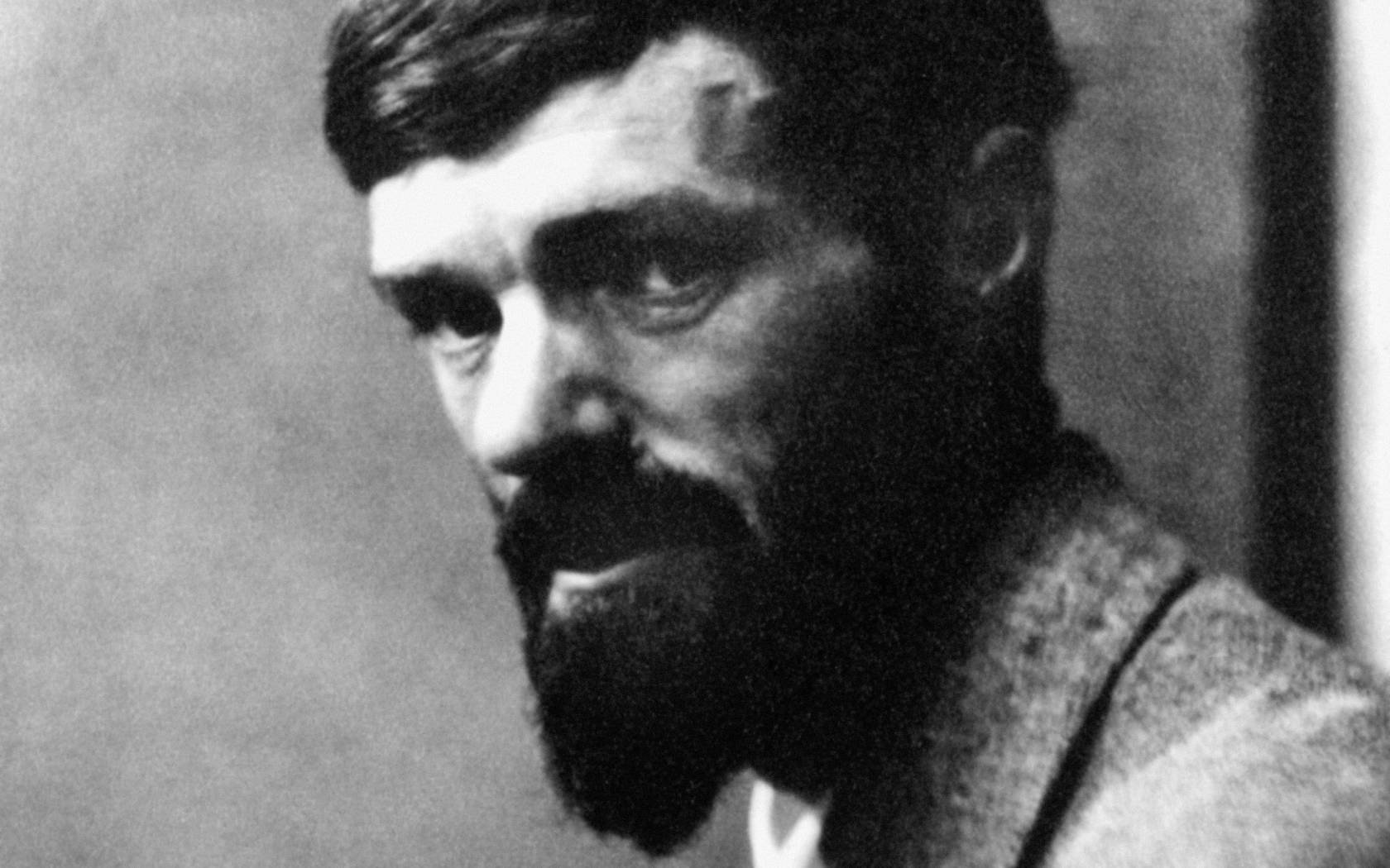DH Lawrence (1885-1930).
