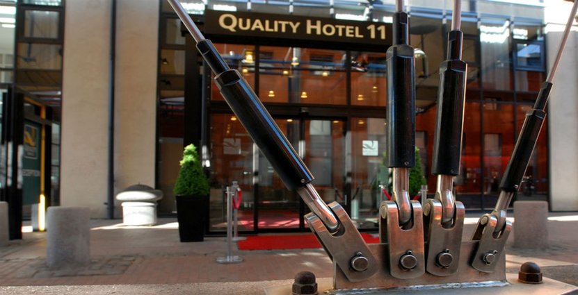 Att Strawberry Properties bygger mycket nytt är ett av skälen till att man överlåter Quality Hotel 11. Foto: Quality Hotel 11