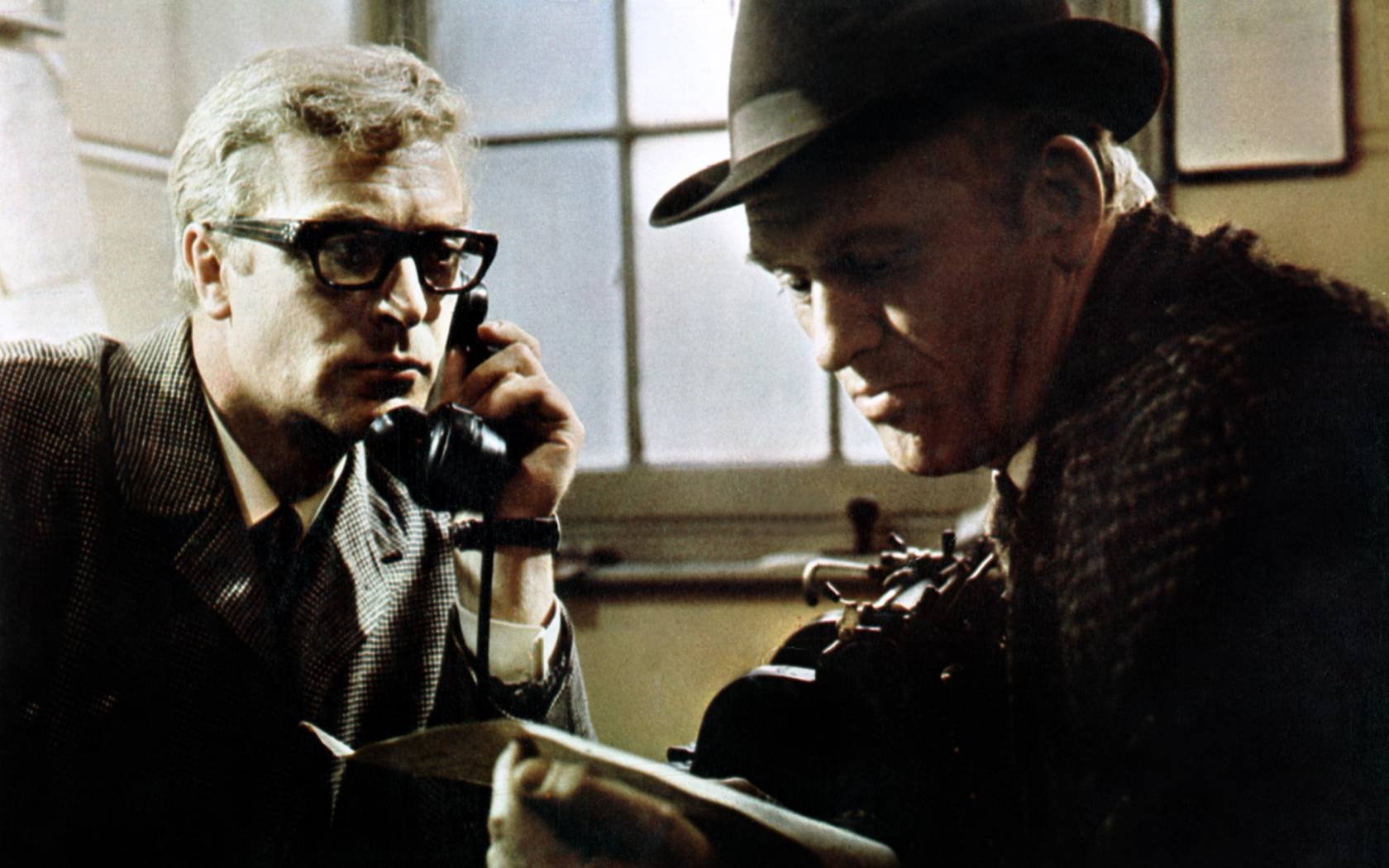 Michael Caine in The Ipcress File.