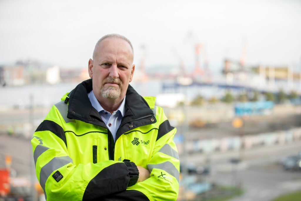 Seko sjöfolks ordförande Kenny Reinhold porträtt
