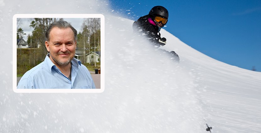 Torbjörn Wallin, vd för Himmelfjäll, ser fram emot årets skidsäsong.  Foto: Colourbox/Idre Himmelfjäll