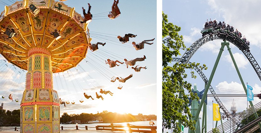 Gröna Lund och Liseberg räknar med att kunna öppna under våren.  Foto: Gröna Lund/Liseberg