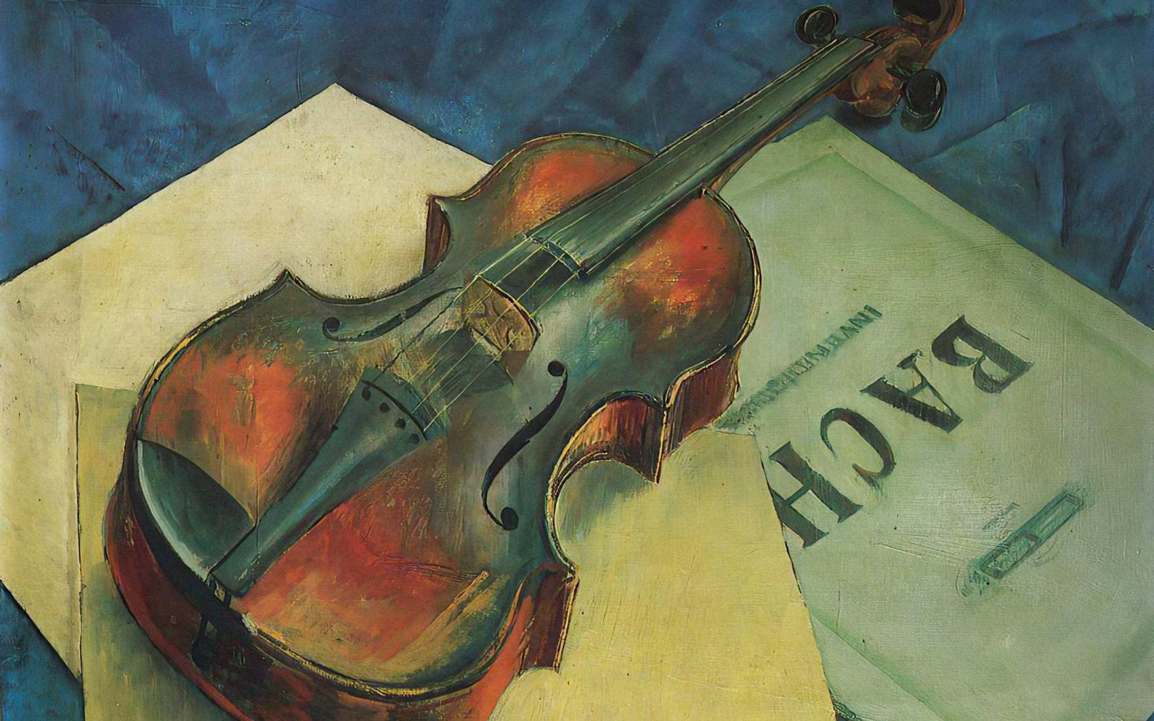 'Violin' (1921) by Kuzma Petrov-Vodkin.