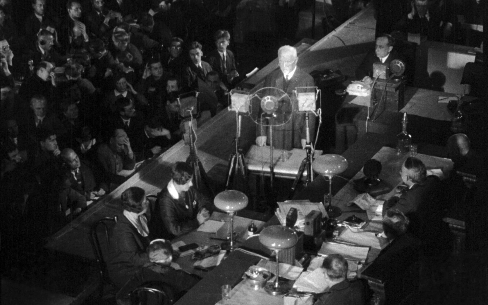 Still from 'The Trial', a documentary by Sergei Loznitsa (2018). Image: TCD/Prod.DB