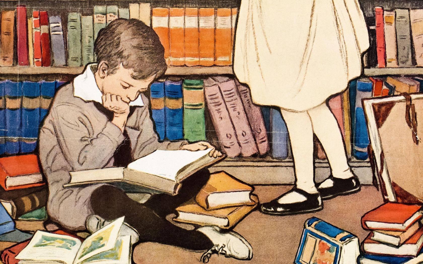 An advert for children’s book week in 1920.