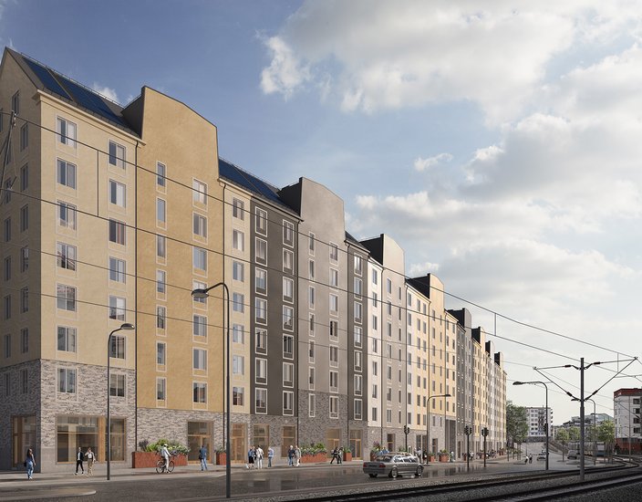 Åke Sundvall bygger 166 bostäder åt Stockholmshem