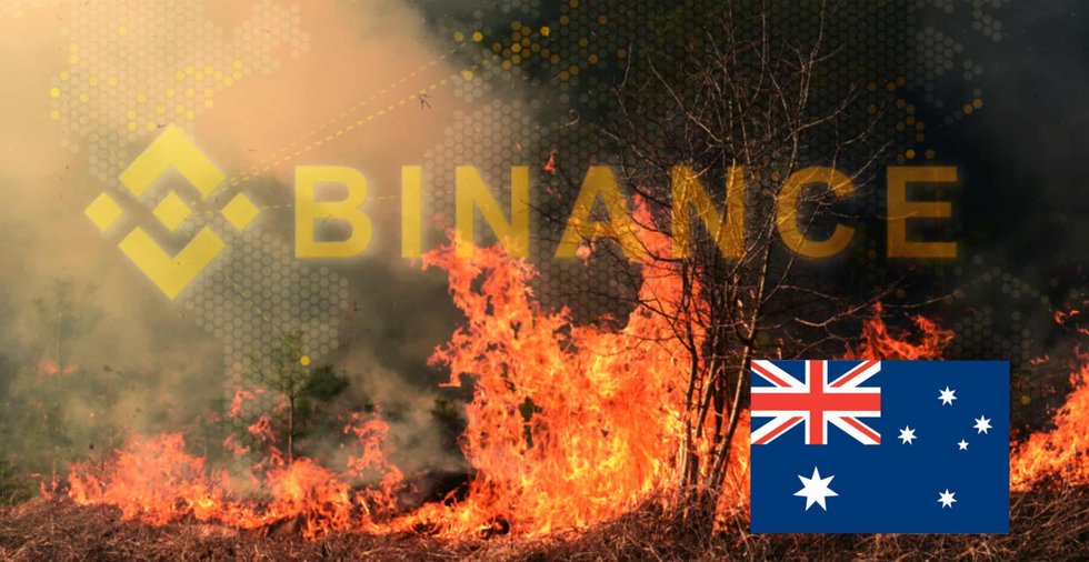 Kryptobörsen skänker en miljon dollar till insatser mot bränderna i Australien