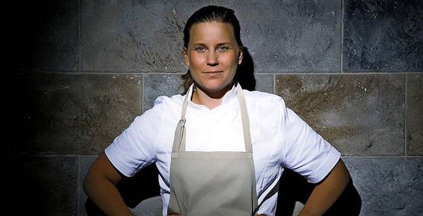 Utmärkelserna motiverar årets Stella-kock Frida Nilsson att gasa på ännu mer.   Foto: Pressbild
