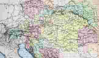 Habsburgs map