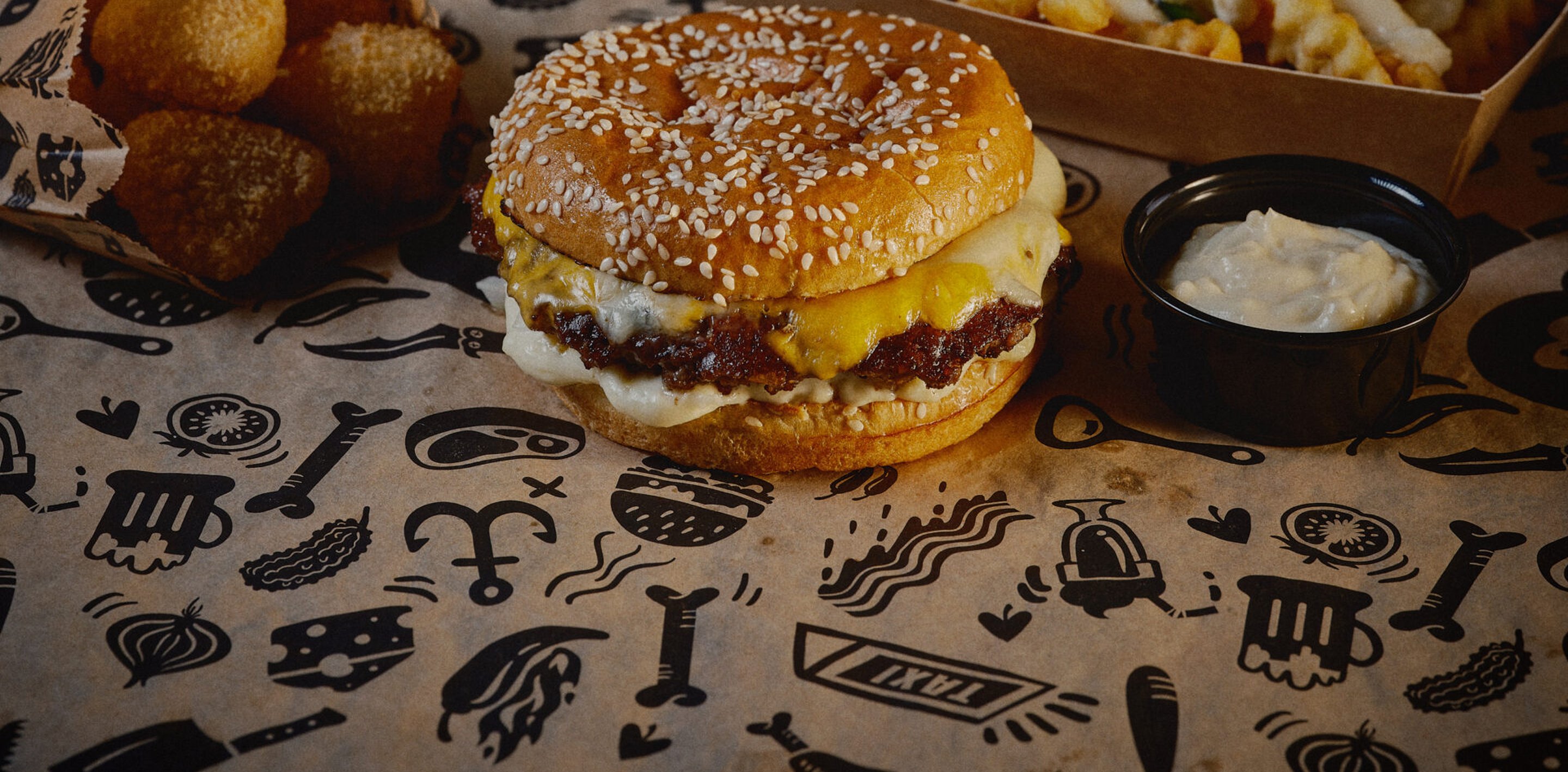 Bastard Burgers utvecklar ostburgaren – lanserar meny med Västerbottensost®