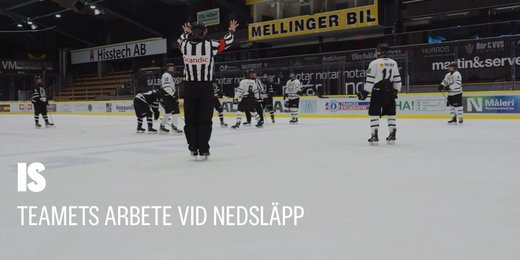 Teamets arbete vid nedsläpp