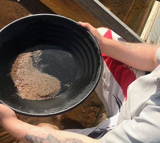 Guldvaskning i Lannavaara