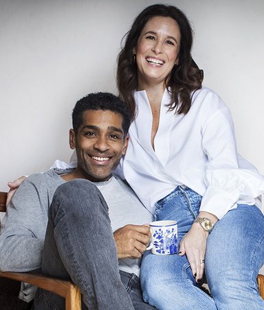 Malin och Alexander Karim skriver barnbok: ”Vill sätta mer färg på barnlitteraturen”