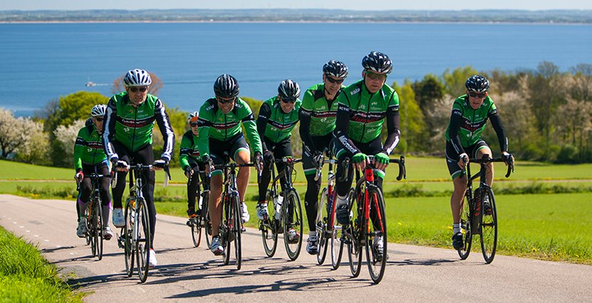 Båstads milda klimat och Hallandsåsens backar lockar cyklister.  