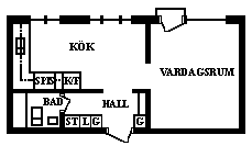 PlanlösningKyrkvägen 11 B