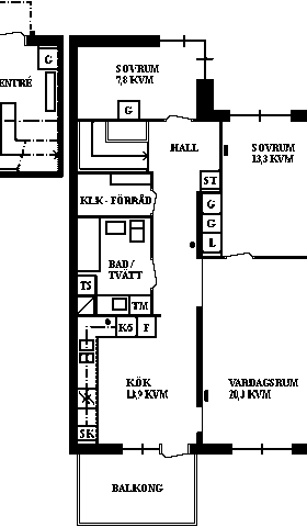 PlanlösningÖbackavägen 4 C