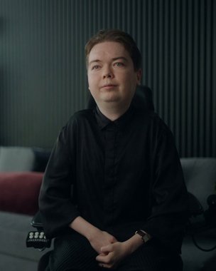 Psykologen Viktor Andersen på Alm Psykiatri, hemma
