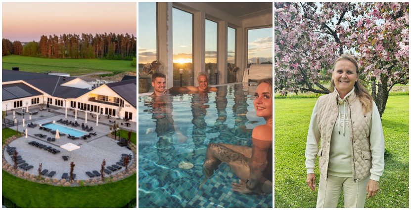 Rakel Gustafsson, vd på Himmelsby Spahotell.