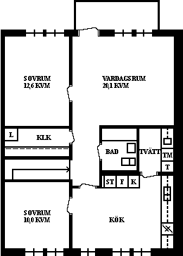 PlanlösningBjörnvägen 366 C