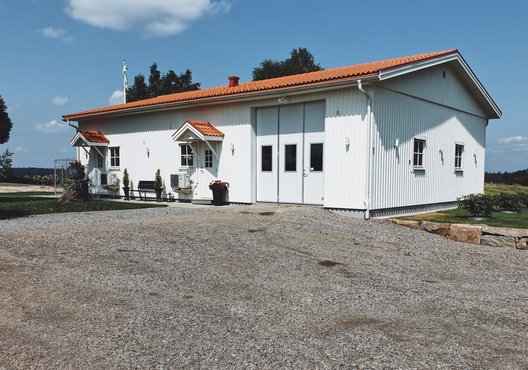 Maskinhall med potential