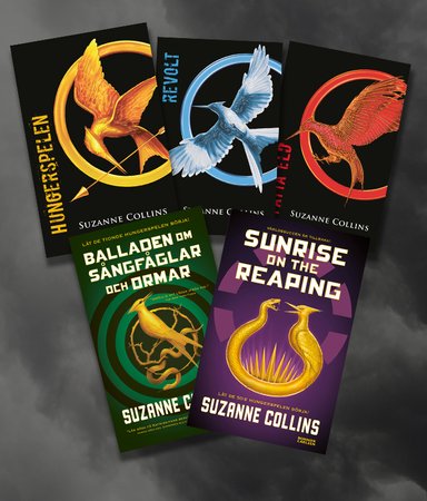 Alla Hungerspelen-böckerna i ordning