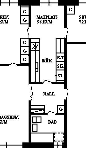 PlanlösningHistoriegränd 18 A