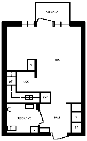PlanlösningRågången 21