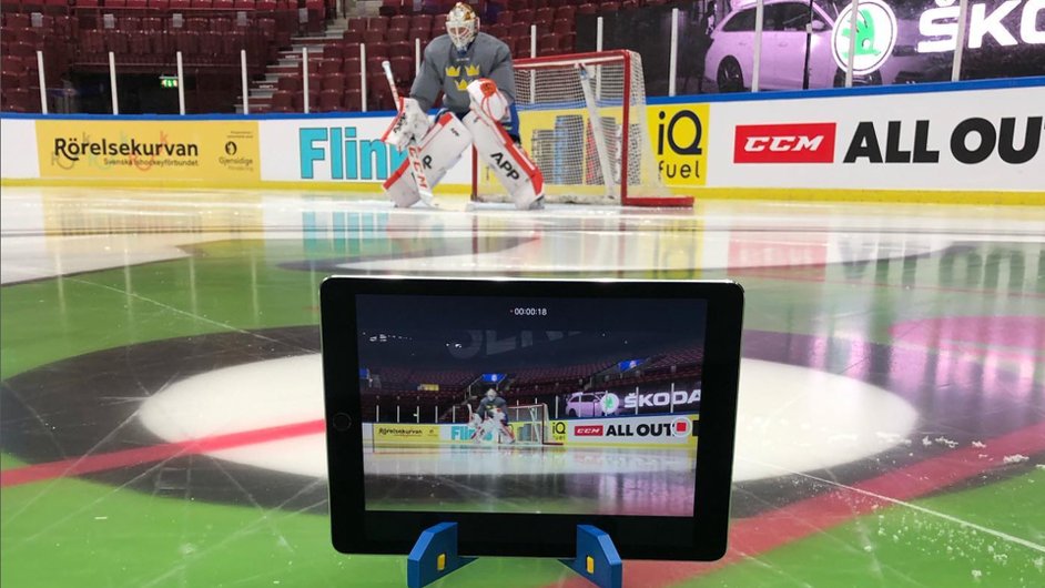 Enkla grunder för videoanalys av målvakter på träning