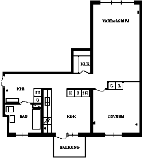 PlanlösningSpanngränd 3