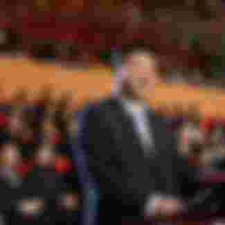 Then Vice President Xi Jinping makes an address in preparation for the 2008 Olympics.