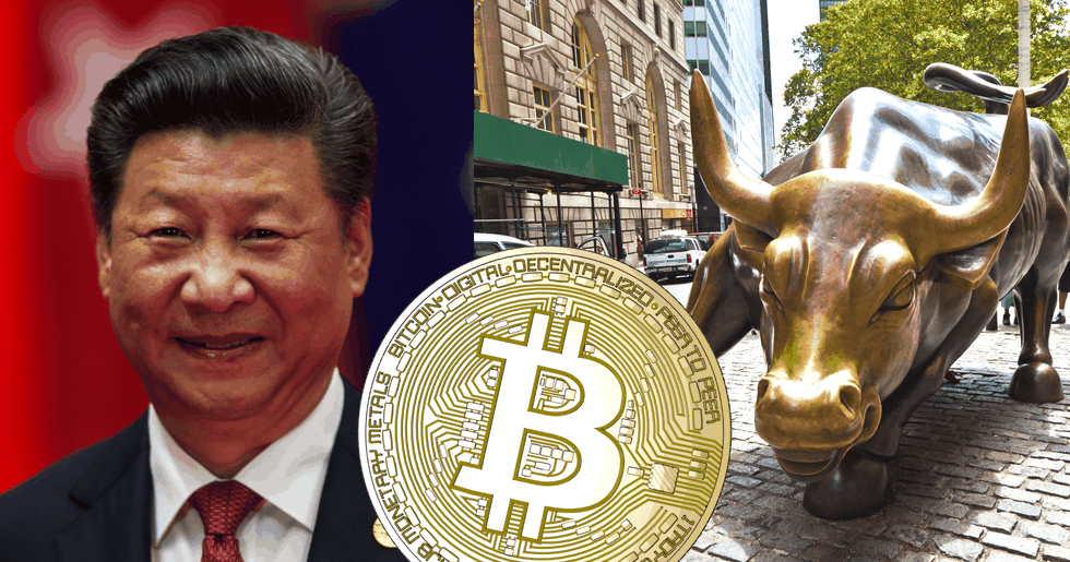 Bitcoin rusar över 25 procent efter att Kinas president Xi Jinping uttalat sig positivt om blockkedjetekniken.