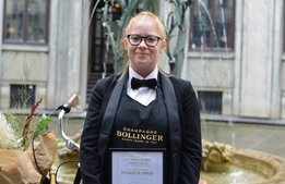 En bubblande seger för sommelier Hanna Eriksson