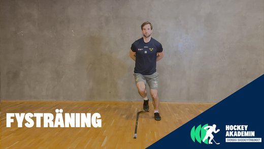 Fysövning: Sidohopp över klubba
